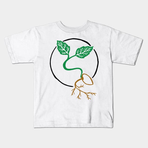 Seedling Kids T-Shirt by Freja